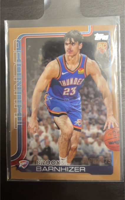 2025-26 Topps #245 Brooks Barnhizer — front