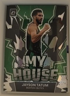 2022-23 Panini Donruss Optic #17 Jayson Tatum My House — front