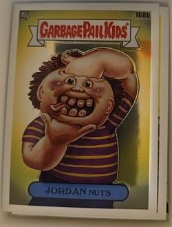 2022 Topps Chrome Garbage Pail Kids Series 5 #168b Jordan Nuts — front
