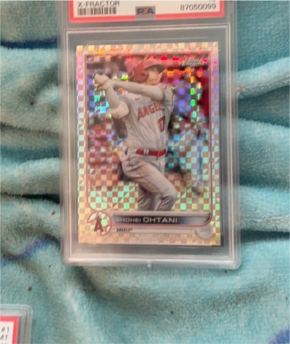 2022 Topps Chrome #1 Shohei Ohtani — front