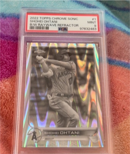 2022 Topps Chrome Sonic #1 Shohei Ohtani — front