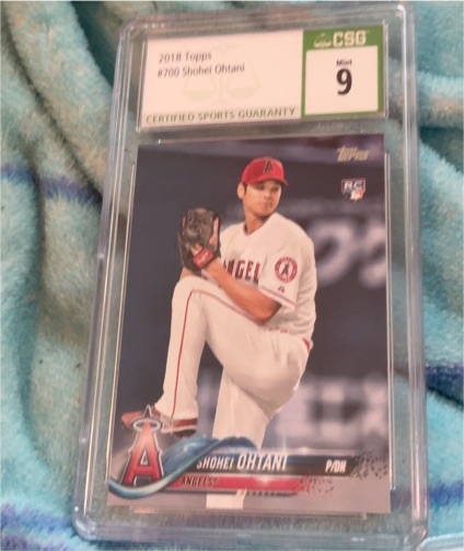 2018 Topps #700 Shohei Ohtani — front