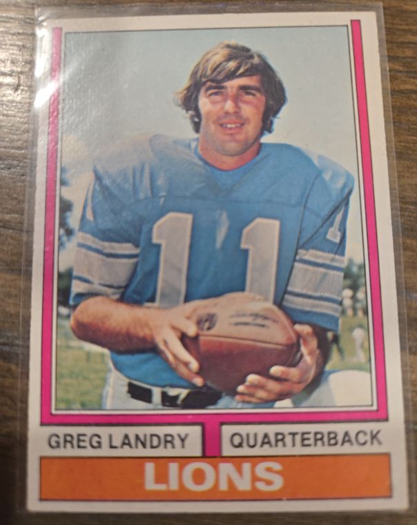 1974 Topps #275 Greg Landry — front