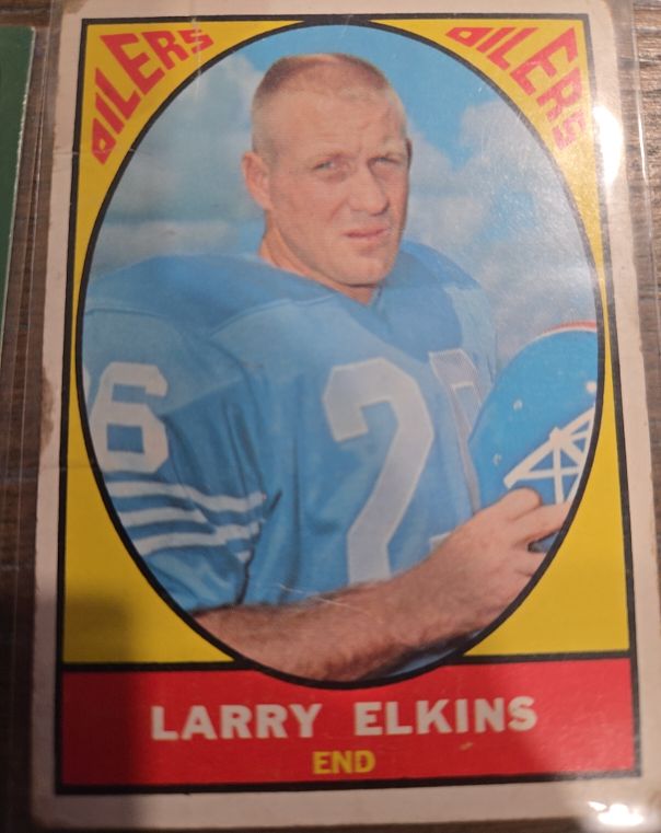 1967 Topps #49 Larry Elkins — front