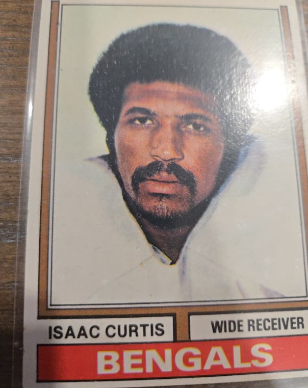 1974 Topps #315 Isaac Curtis — front