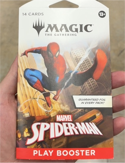 2024 Magic: The Gathering Marvel Spider-Man Play Booster — front