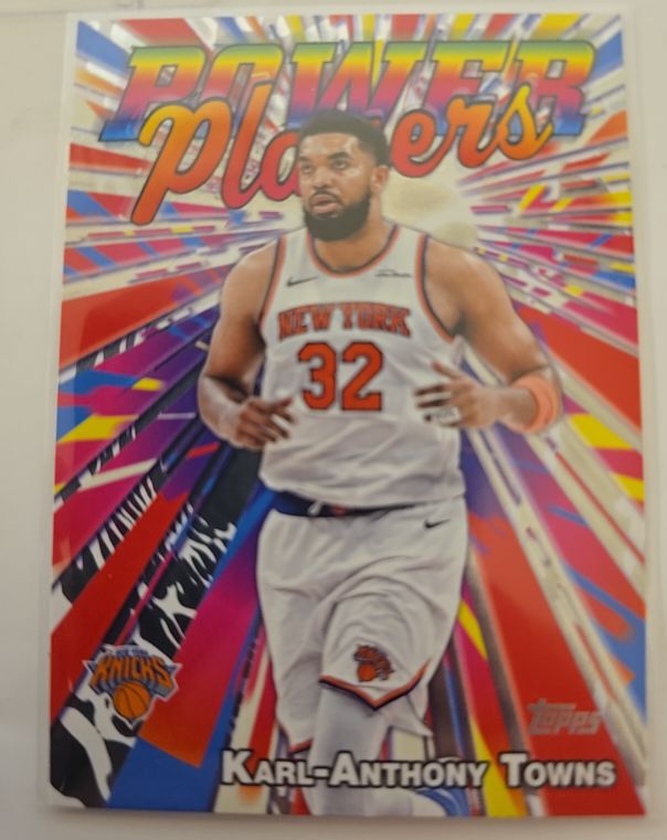 2025-26 Topps Power Players #PP-4 Karl-Anthony Towns — front