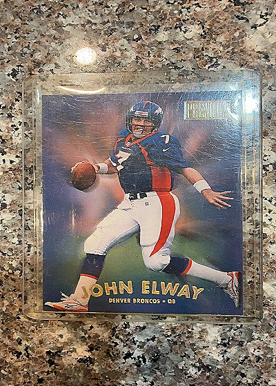 1997 SkyBox Premium #98 John Elway — front