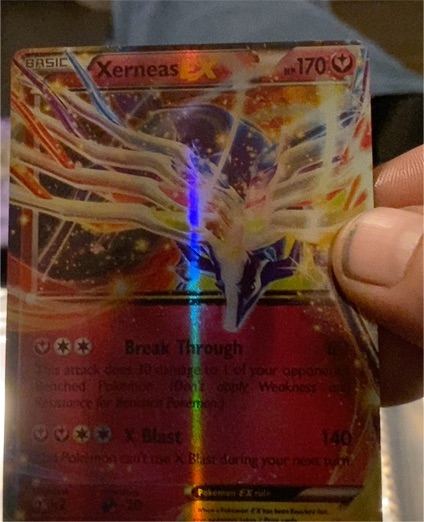 2014 Pokémon XY Black Star Promo #XY07 Xerneas EX — front