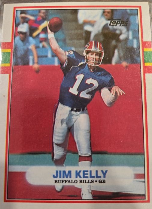1989 Topps #46 Jim Kelly — front