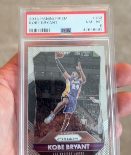 2015 Panini Prizm #182 Kobe Bryant — front
