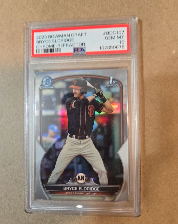 2023 Bowman Draft #BDC-107 Bryce Eldridge — front