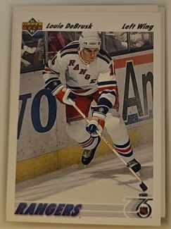 1991-92 Upper Deck #249 Louie DeBrusk — front
