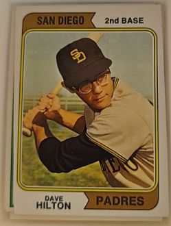 1974 Topps #148 Dave Hilton — front