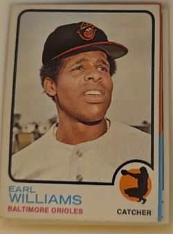1973 Topps #504 Earl Williams — front