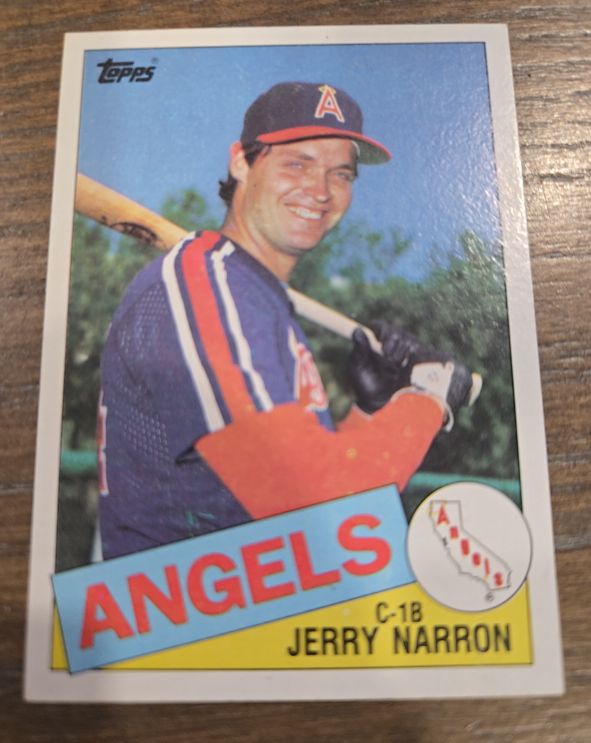 1985 Topps #234 Jerry Narron — front