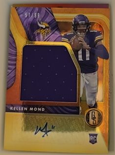 2021 Panini Gold Standard #RJJ-KM Kellen Mond — front