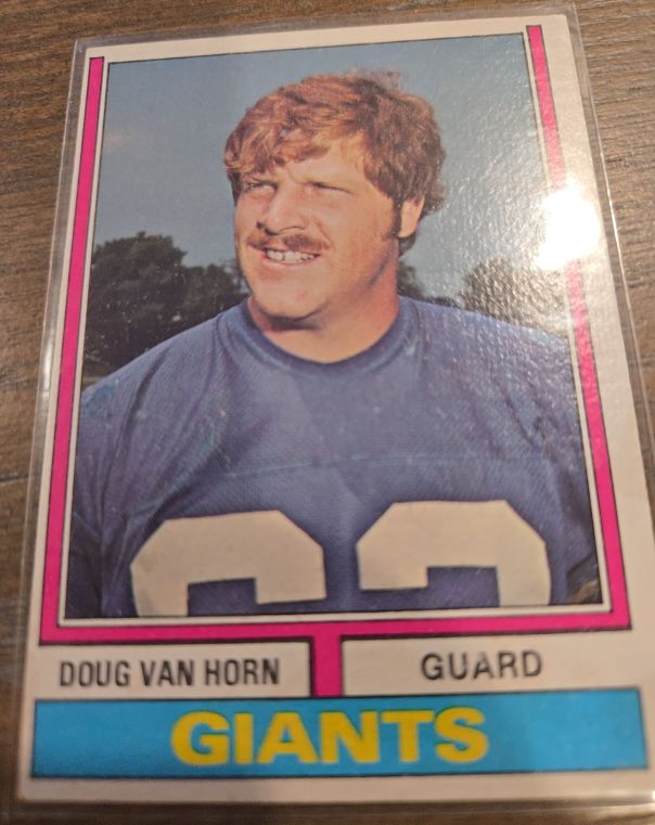 1974 Topps #507 Doug Van Horn — front