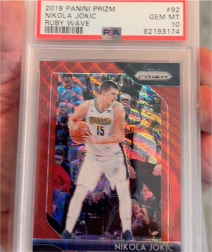 2018 Panini Prizm #92 Nikola Jokic — front