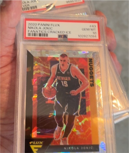 2020 Panini Flux #43 Nikola Jokic — front