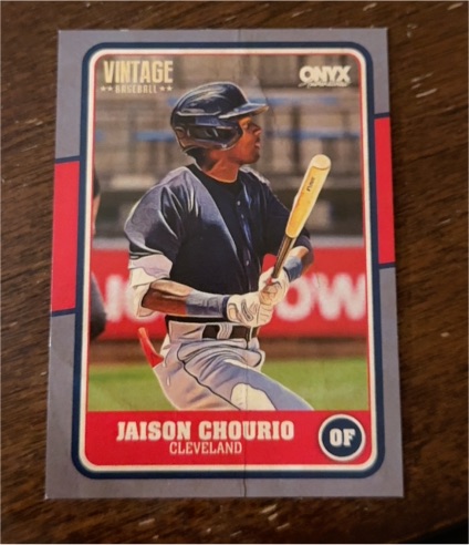 2025 Onyx Vintage #OVJACH Jaison Chourio — front