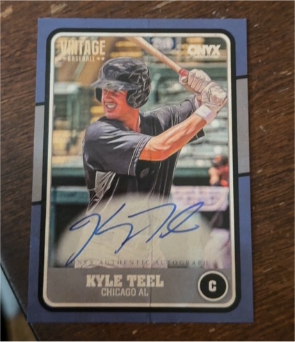 2025 Onyx Vintage #VA-KYTE Kyle Teel — front