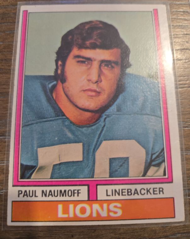 1974 Topps #327 Paul Naumoff — front