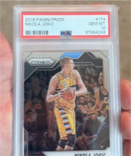 2016 Panini Prizm #174 Nikola Jokic — front