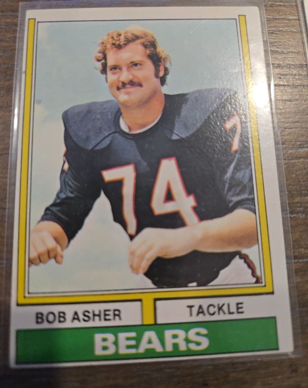 1974 Topps #256 Bob Asher — front