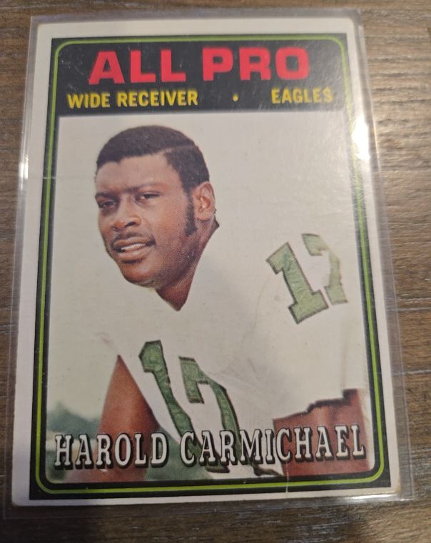 1974 Topps #121 Harold Carmichael — front