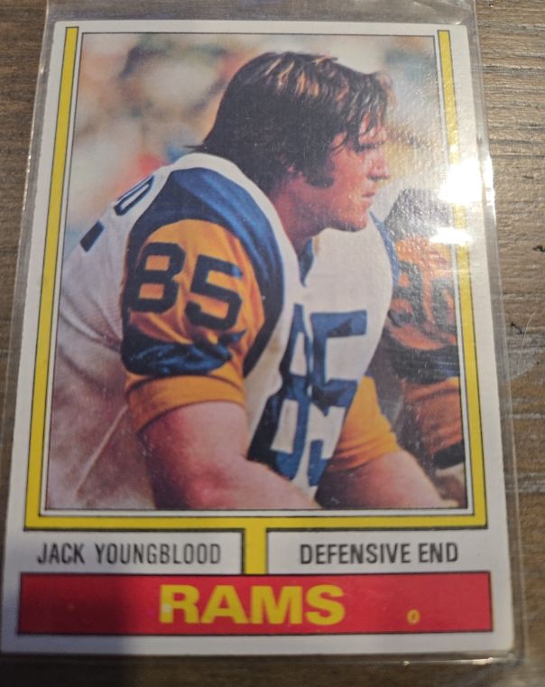 1974 Topps #509 Jack Youngblood — front
