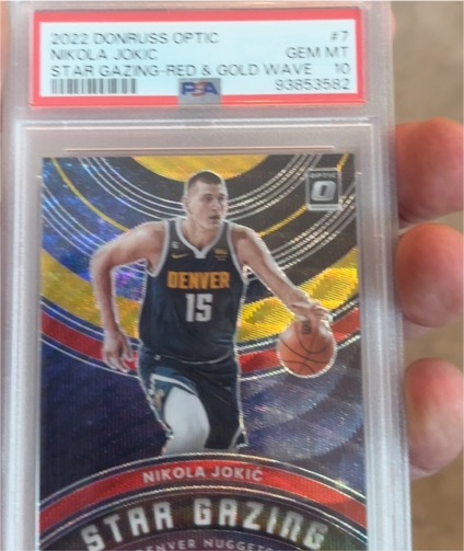 2022 Donruss Optic #7 Nikola Jokic — front