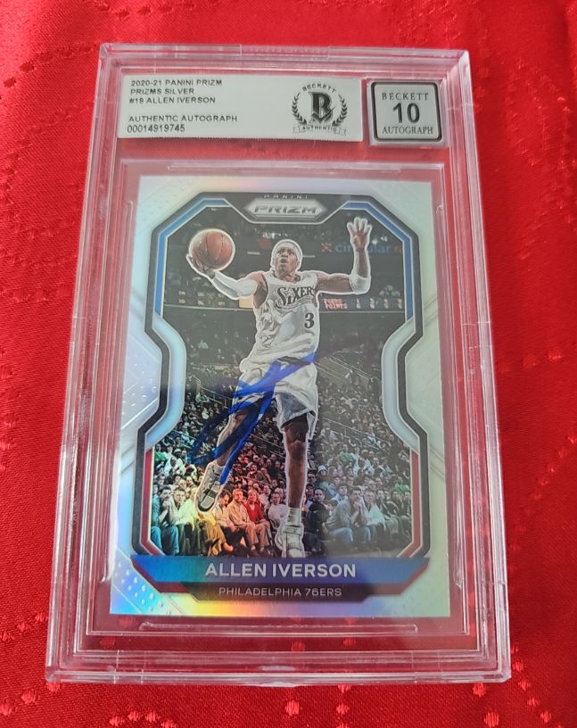 2020-21 Panini Prizm #19 Allen Iverson — front