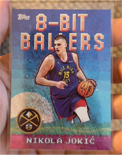2025-26 Topps #8B-20 Nikola Jokic 8-Bit Ballers — front