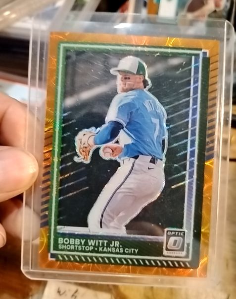 2025 Donruss Optic #27 Bobby Witt Jr. — front