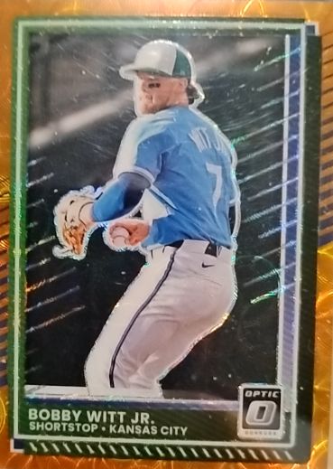 2025 Donruss Optic #27 Bobby Witt Jr. — front
