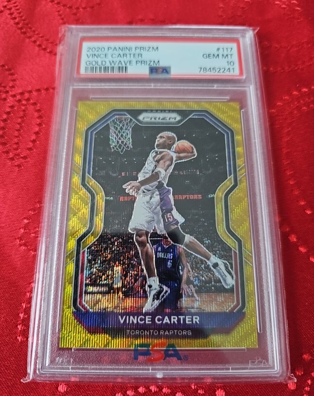 2020 Panini Prizm #117 Vince Carter — front