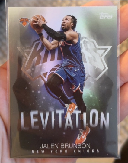 2025-26 Topps Basketball #L-9 Jalen Brunson Levitation — front