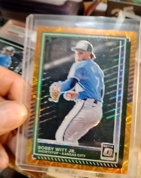 2025 Panini Donruss Optic #7 Bobby Witt Jr. — front