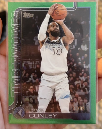 2025-26 Topps #112 Mike Conley — front