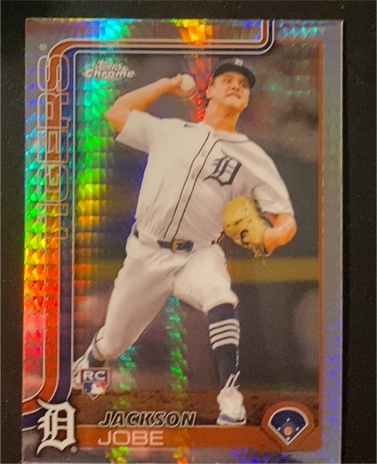 2025 Topps Chrome #249 Jackson Jobe — front
