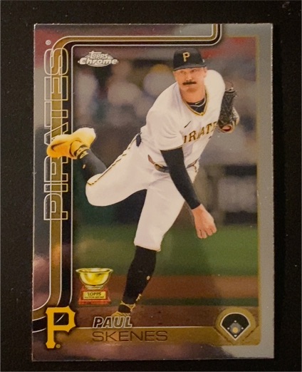 2025 Topps Chrome #300 Paul Skenes — front
