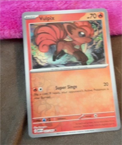 2023 Pokémon Scarlet & Violet 151 #037 Vulpix — front