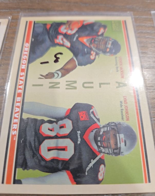 2009 Topps Magic Alumni #JJ Chad Johnson/Steven Jackson — front