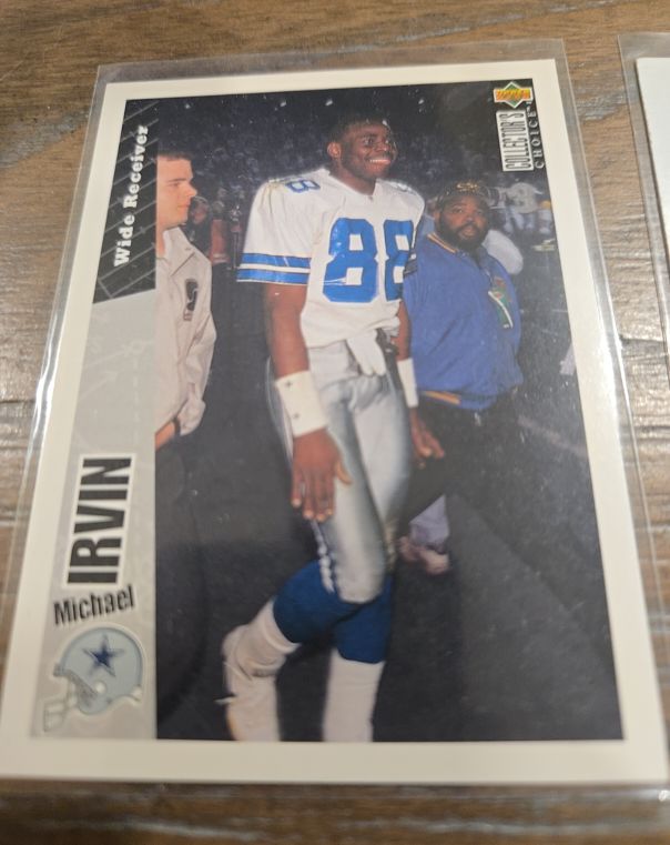 1996 Upper Deck Collector's Choice #86 Michael Irvin — front