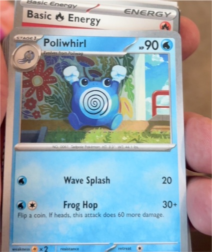 2023 Pokémon Scarlet & Violet 151 #61 Poliwhirl — front