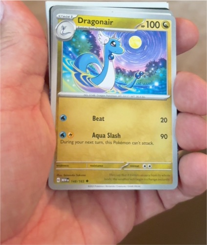 2023 Pokémon Scarlet & Violet 151 #148 Dragonair — front