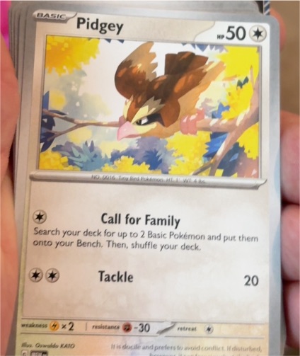 2023 Scarlet & Violet 151 #016 Pidgey — front
