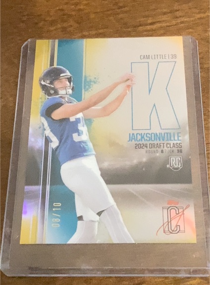 2024 Topps Signature Class #124 Cam Little — front