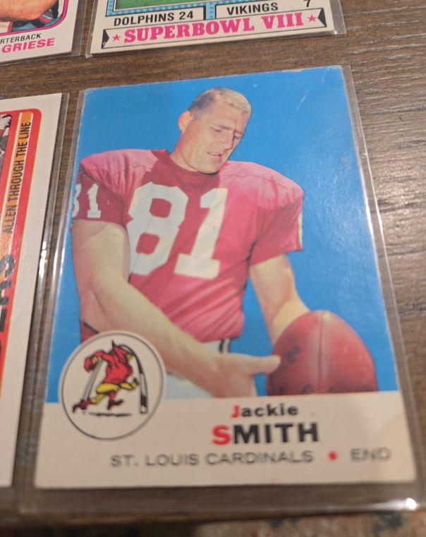 1969 Topps #43 Jackie Smith — front